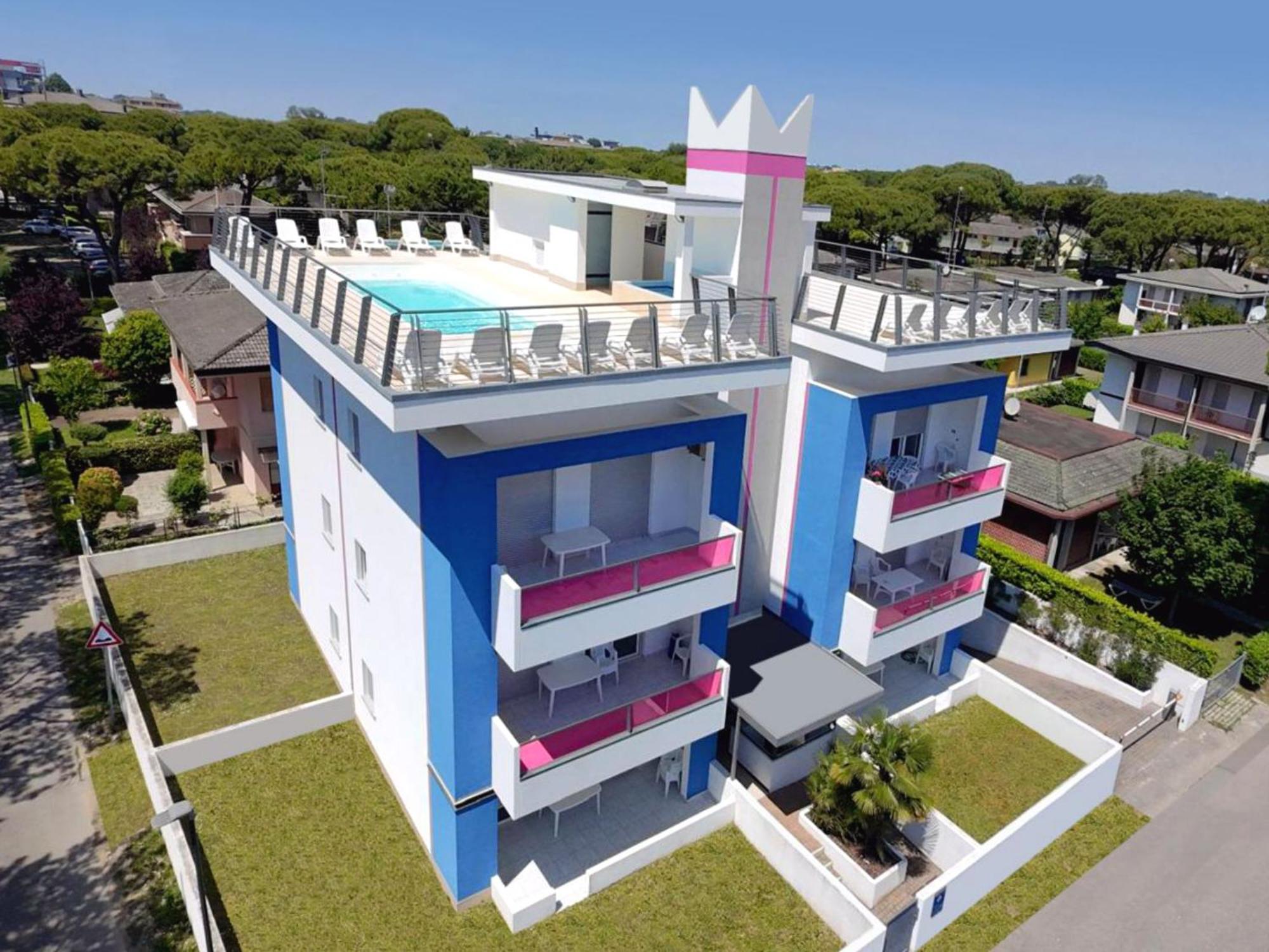 Residence Villa Regina Бибионе Екстериор снимка